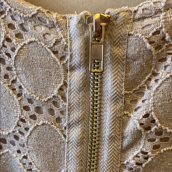 Gold Ronnie Nicole back zip - Picture 4 of 8